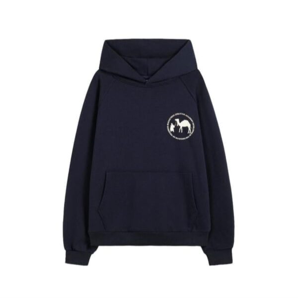 Navy Iconic Logo Hoodie