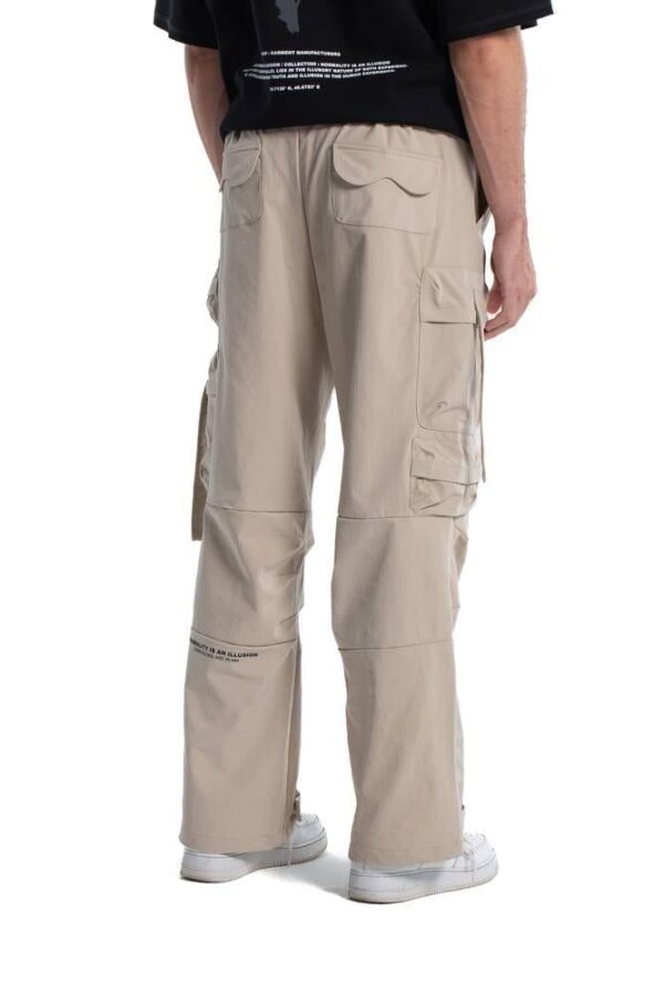 Beige Reconstructed Trouser - Image 3