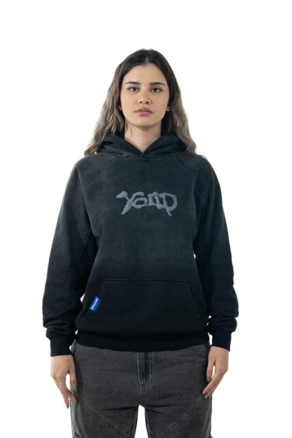 Chaos Of The Future - Washed Black Hoodie - Image 2