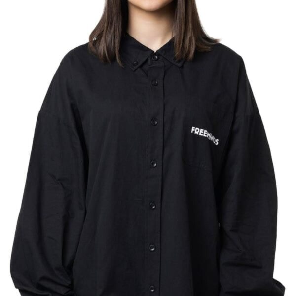 Long Sleeve Black Shirt - Image 2