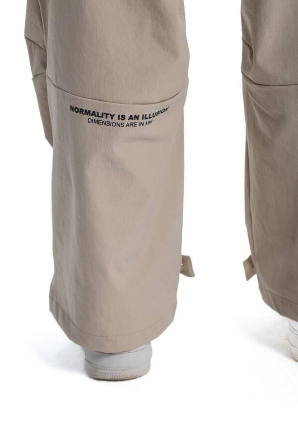 Beige Reconstructed Trouser - Image 4