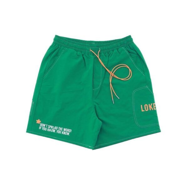 Dark Green Summer Short