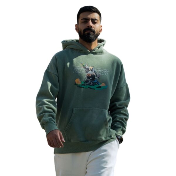 OVERSIZED UG GREEN HOODIE