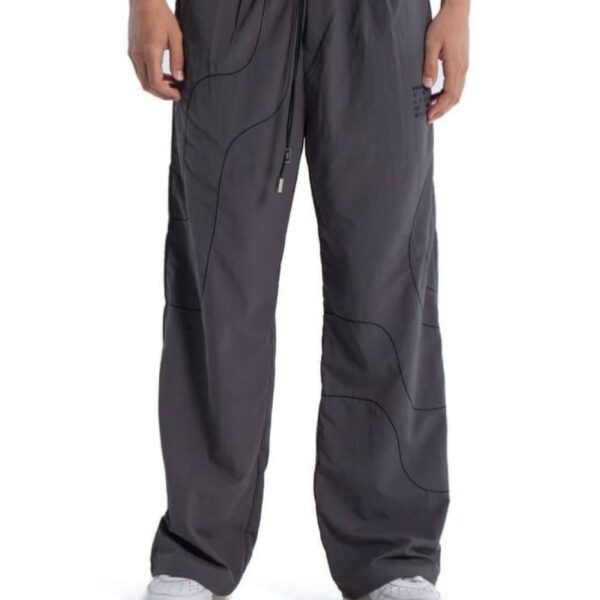 Grey Nylon Wave Trouser TR01