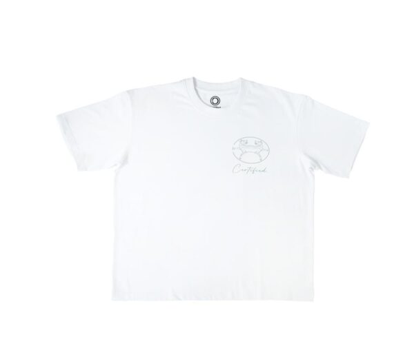 Certified- White Two Headed Wolf T-Shirt