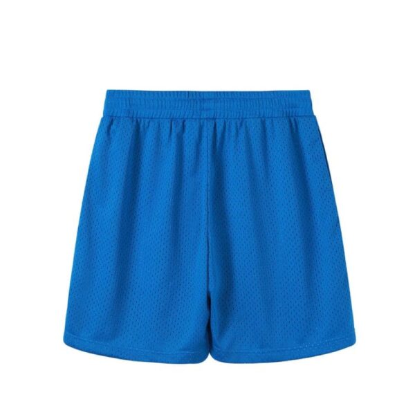 Blue Mesh Logo Shorts - Image 3