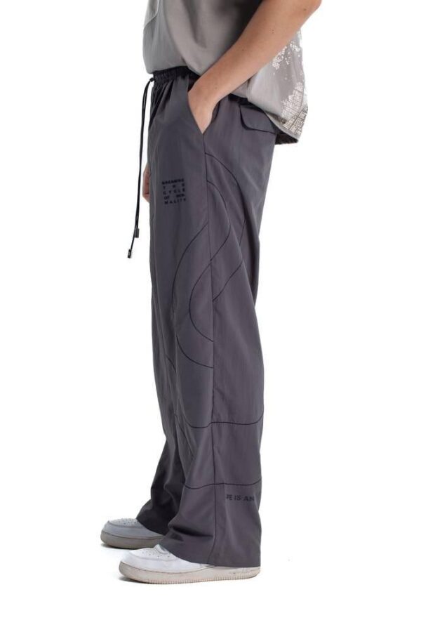 Grey Nylon Wave Trouser TR01 - Image 4