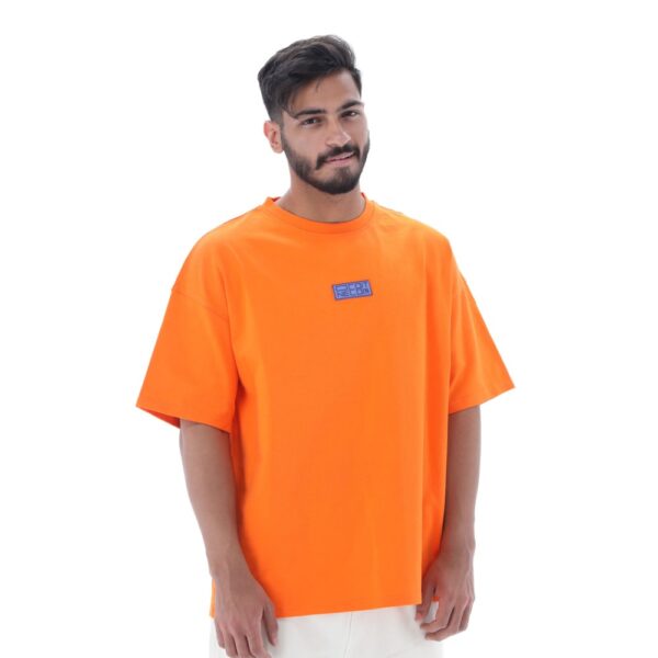 CLASSIC ORANGE COTTON T-SHIRT