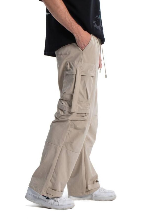 Beige Reconstructed Trouser