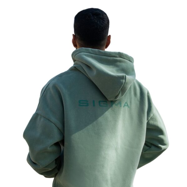 OVERSIZED UG GREEN HOODIE - Image 3