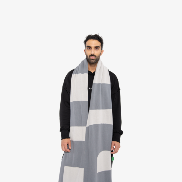 BLurry - Gray SCARF - BP115 - Image 3