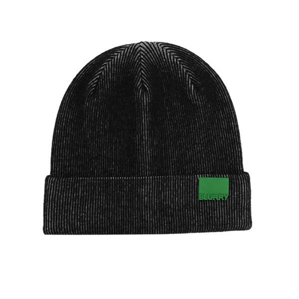 BLurry - Ice Cap - Classic Black Beanie - BP113