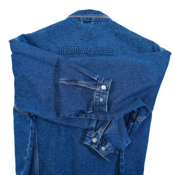 Denim Jacket Navy - Image 4